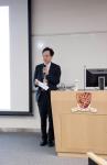 Prof. Dennis Y.M. LO, Associate Dean (Research) of the CUHK Faculty of Medicine, gives an opening remark